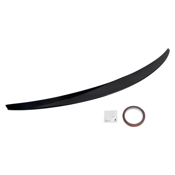 Spoiler trasero negro brillante para Mercedes-Benz Clase S. W222 2014-2020