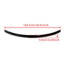 Spoiler trasero negro brillante para Mercedes-Benz Clase S. W223 2021-2025-1