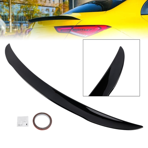 Spoiler trasero negro brillante para Mercedes-Benz CLA-Class W118 C118 2019+