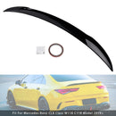 Spoiler trasero negro brillante para Mercedes-Benz CLA-Class W118 C118 2019+-5