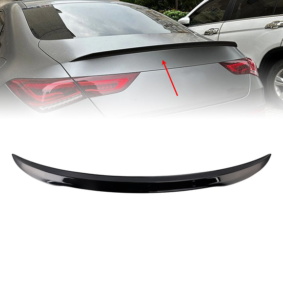 Spoiler trasero negro brillante para Mercedes-Benz CLA-Class W118 C118 2019+