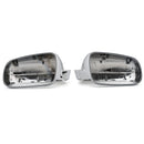 Left&Right Side Door Mirror Cover Silvery For VW Golf Mk4 1998-2004-8