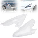 2Pcs Front Headlight Lens Cover+Glue For Nissan 370Z 2009-2021 Replace US-5