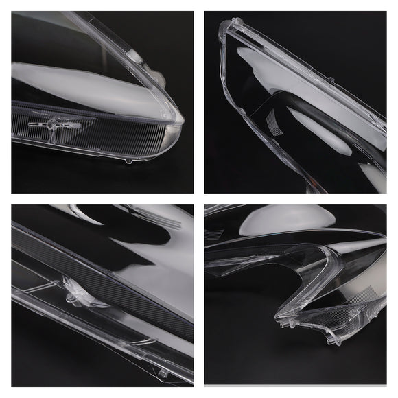 2Pcs Front Headlight Lens Cover+Glue For Nissan 370Z 2009-2021 Replace US