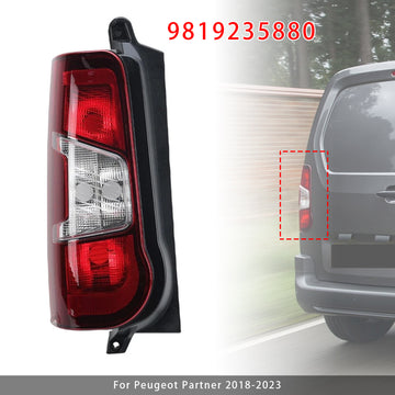 Left Side Rear Tail Light Back Lamp 9819235880 For Peugeot Partner 2018-2024