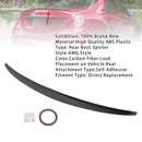 Spoiler trasero con aspecto de fibra de carbono para Mercedes-Benz Clase S. W222 2014-2020-3