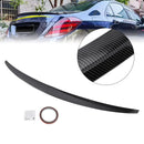 Spoiler trasero con aspecto de fibra de carbono para Mercedes-Benz Clase S. W222 2014-2020-4