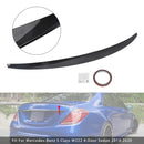 Spoiler trasero con aspecto de fibra de carbono para Mercedes-Benz Clase S. W222 2014-2020-5