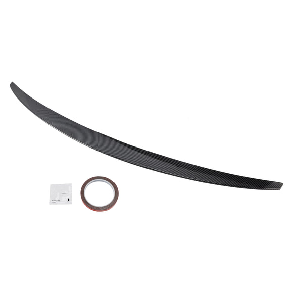 Spoiler trasero con aspecto de fibra de carbono para Mercedes-Benz Clase S. W222 2014-2020