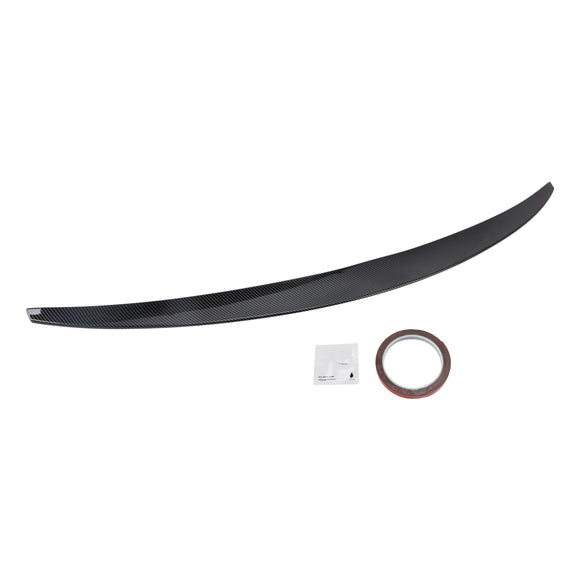Spoiler trasero con aspecto de fibra de carbono para Mercedes-Benz Clase S. W222 2014-2020