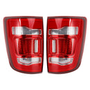 Left+Right LED Tail Light Assembly For Dodge Ram 1500 2009-2018-18