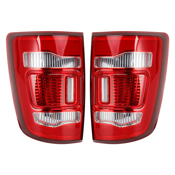 Left+Right LED Tail Light Assembly For Dodge Ram 1500 2009-2018