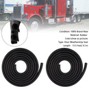 2X 13.5 Ft Door Rubber Weatherstrip Seal For Peterbilt 359 370 377 379 380 1986-2007-2