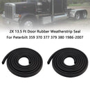 2X 13.5 Ft Door Rubber Weatherstrip Seal For Peterbilt 359 370 377 379 380 1986-2007-4