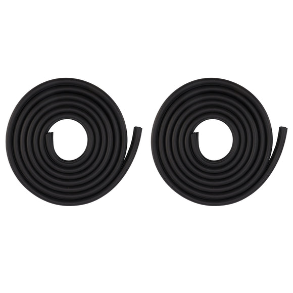 2X 13.5 Ft Door Rubber Weatherstrip Seal For Peterbilt 359 370 377 379 380 1986-2007