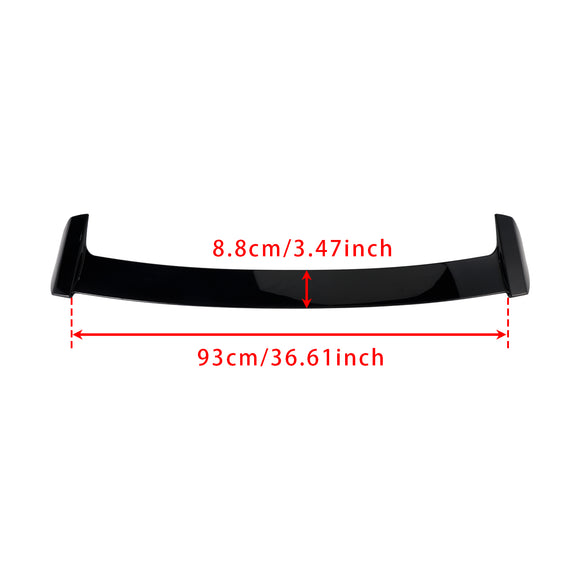 Glanzend Zwart Dakspoiler Kofferbak Vleugel Voor BMW 1 Serie E81 E87 2004-2011