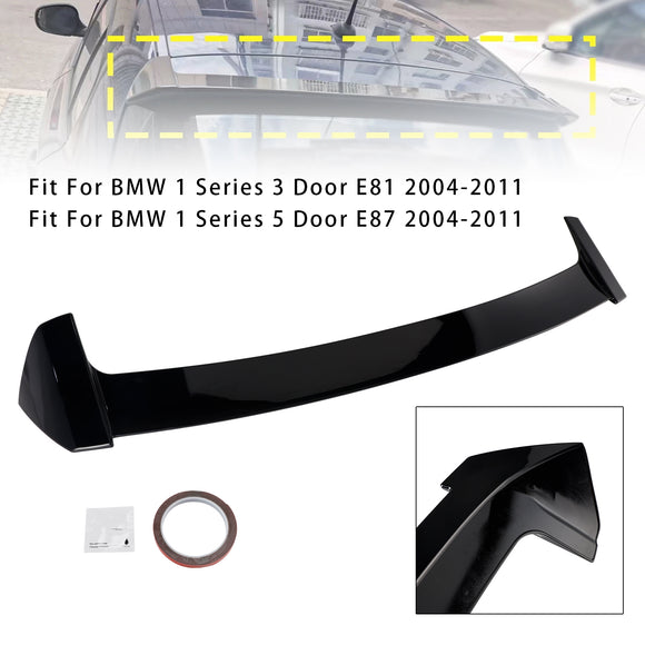 Glanzend Zwart Dakspoiler Kofferbak Vleugel Voor BMW 1 Serie E81 E87 2004-2011