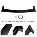Glanzend Zwart Dakspoiler Kofferbak Vleugel Voor BMW 1 Serie E81 E87 2004-2011-7