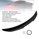 Glanzend zwarte achterspoiler voor BMW 2-serie F22 F87 14-21 Coupe PSM-stijl-3