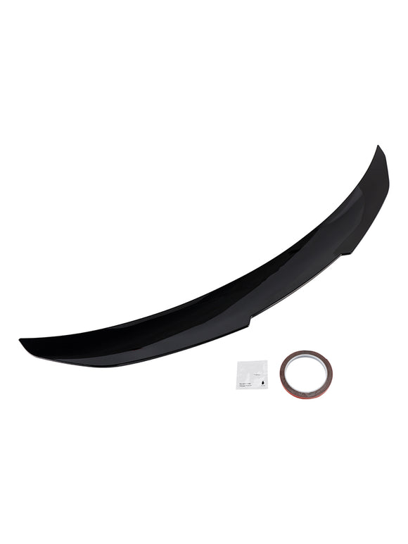 Glanzend zwarte achterspoiler voor BMW 2-serie F22 F87 14-21 Coupe PSM-stijl