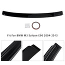 Gloss Black Rear Roof Spoiler Window Wing For BMW 3 Series E90 2005-2012-7