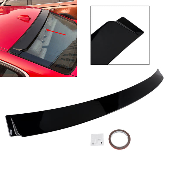 Gloss Black Rear Roof Spoiler Window Wing For BMW 3 Series E90 2005-2012