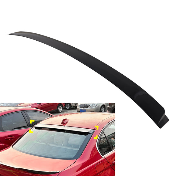Gloss Black Rear Roof Spoiler Window Wing For BMW 3 Series E90 2005-2012