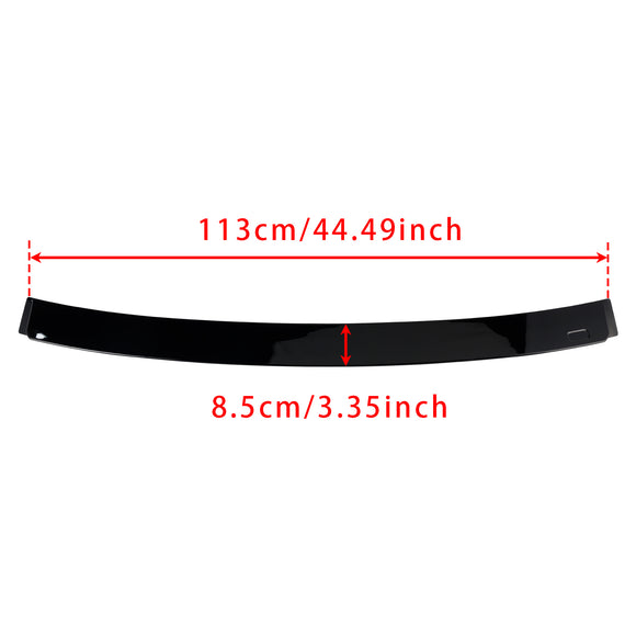 Gloss Black Rear Roof Spoiler Window Wing For BMW 3 Series E90 2005-2012