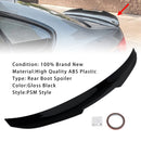 Alerón trasero para maletero, color negro brillante, para BMW Serie 3, E92, 06-13, estilo Coupe PSM-6