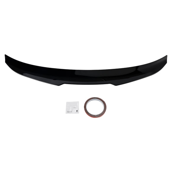 Alerón trasero para maletero, color negro brillante, para BMW Serie 3, E92, 06-13, estilo Coupe PSM