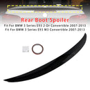 Gloss Black Rear Boot Spoiler For BMW 3 Series E93 Convertible 2007-2013-2