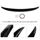Gloss Black Rear Boot Spoiler For BMW 3 Series E93 Convertible 2007-2013-7
