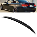 Gloss Black Rear Boot Spoiler For BMW 3 Series E93 Convertible 2007-2013-10