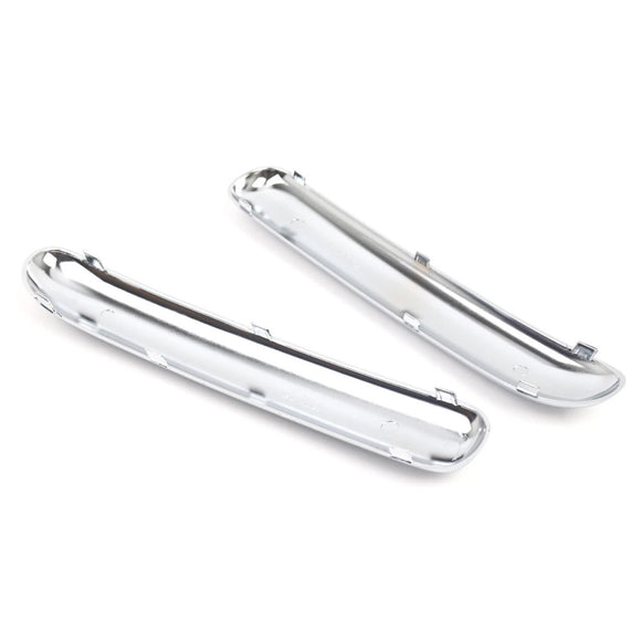 Paar Chrom-Zierleisten-Set für die vordere Stoßstange für Mini One Cooper R50/R52/R53 2001–2004