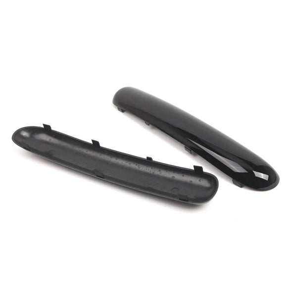 Pair Front Bumper Trim Set For Mini One Cooper R50/R52/R53 2001-2004 Glossy Black