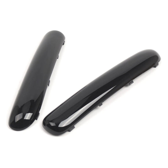 Pair Front Bumper Trim Set For Mini One Cooper R50/R52/R53 2001-2004 Glossy Black