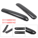 Paar Frontstoßstangen-Zierleisten-Set für Mini One Cooper R50/R52/R53 2001–2004, Kohlefaser-4