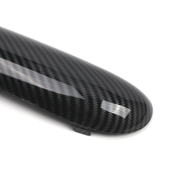 Paar Frontstoßstangen-Zierleisten-Set für Mini One Cooper R50/R52/R53 2001–2004, Kohlefaser