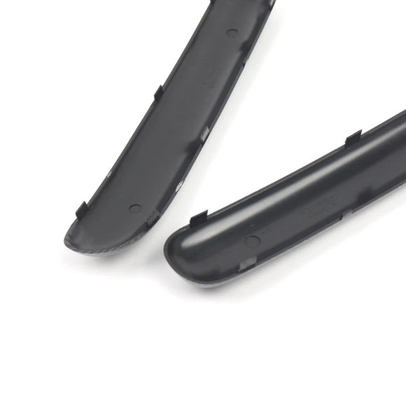 Paar Frontstoßstangen-Zierleisten-Set für Mini One Cooper R50/R52/R53 2001–2004, Kohlefaser