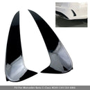 Glanzend zwarte afdekking voor het achterste ventilatierooster van de Mercedes-Benz C-klasse. W205 C43 C63 2014-2019-5