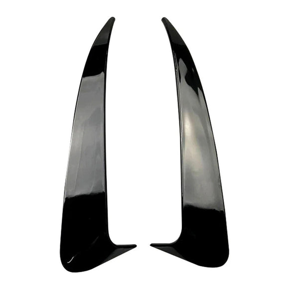 Glanzend zwarte afdekking voor het achterste ventilatierooster van de Mercedes-Benz C-klasse. W205 C43 C63 2014-2019