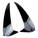 Glanzend zwarte afdekking voor het achterste ventilatierooster van de Mercedes-Benz C-klasse. W205 C43 C63 2014-2019-11