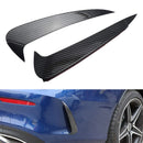 Cubierta de ventilación trasera con aspecto de fibra de carbono para Mercedes-Benz Clase C W205 C43 C63 2014-2019-1