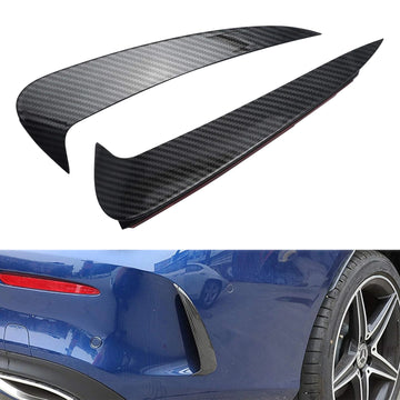 Rear Air Vent Cover Carbon Fiber Look For Benz C Class W205 2014-2019
