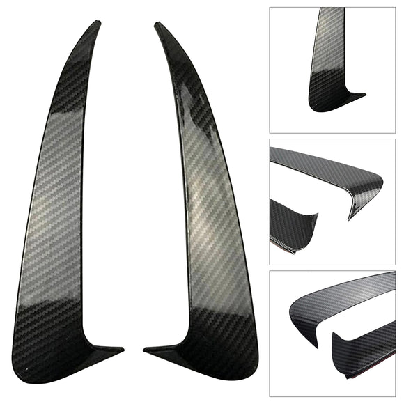 Cubierta de ventilación trasera con aspecto de fibra de carbono para Mercedes-Benz Clase C W205 C43 C63 2014-2019