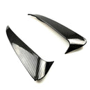 Cubierta de ventilación trasera con aspecto de fibra de carbono para Mercedes-Benz Clase C W205 C43 C63 2014-2019-3