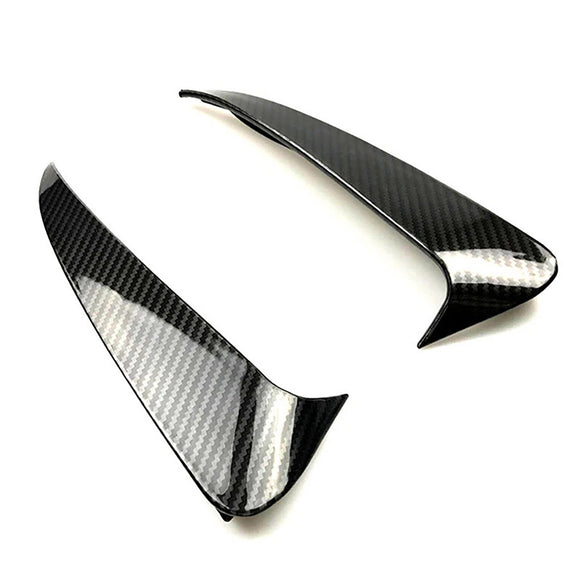 Cubierta de ventilación trasera con aspecto de fibra de carbono para Mercedes-Benz Clase C W205 C43 C63 2014-2019