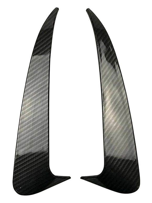 Cubierta de ventilación trasera con aspecto de fibra de carbono para Mercedes-Benz Clase C W205 C43 C63 2014-2019