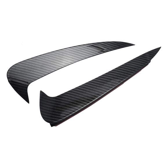 Cubierta de ventilación trasera con aspecto de fibra de carbono para Mercedes-Benz Clase C W205 C43 C63 2014-2019