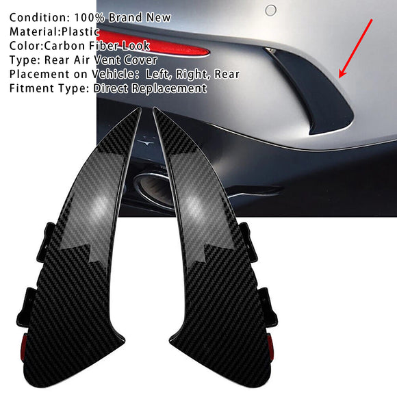 2020-2023 Mercedes Benz CLA Class C118 CLA35 / CLA45 AMG Carbon Look Rear Air Vent Cover